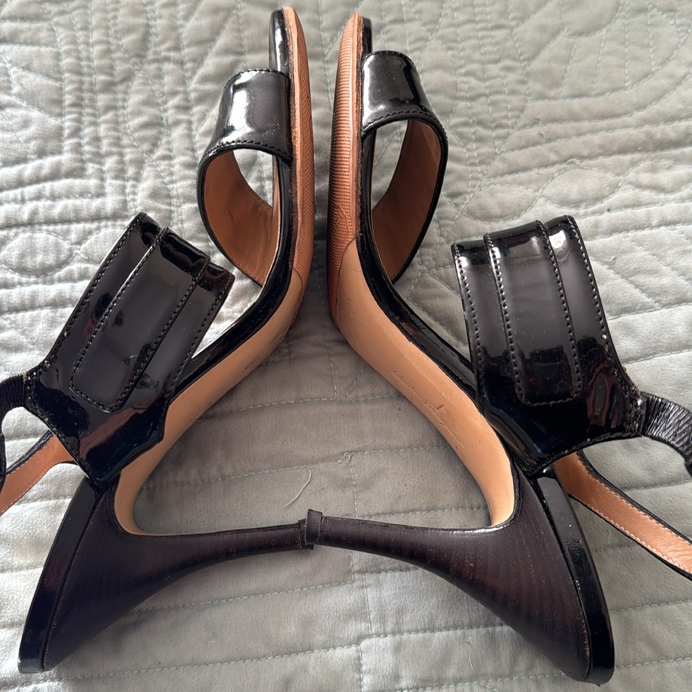 Salvatore Ferragamo Black Women's Heels - Picture 9 of 11